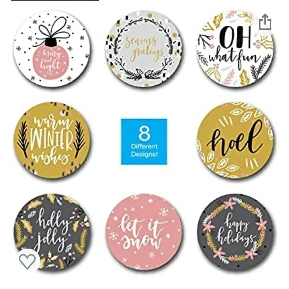Poly Mix 6x9 10x13 50 pcs XMAS Bundle stickers